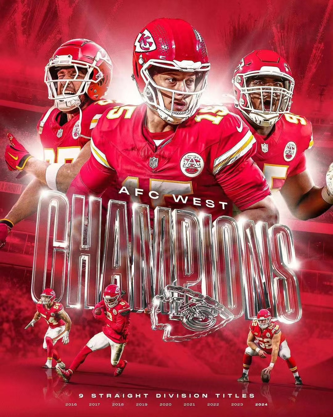 Les Chiefs remportent la première place de la Ligue américaine, mais qui remportera la première place de la NFC ?